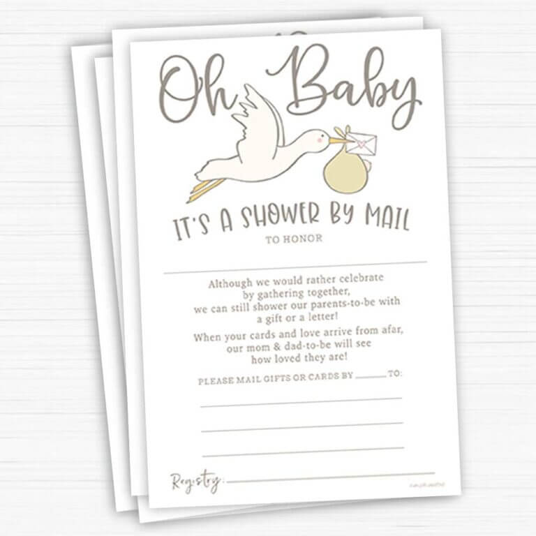 How To Throw A Baby Shower By Mail? Everything You Need To Know