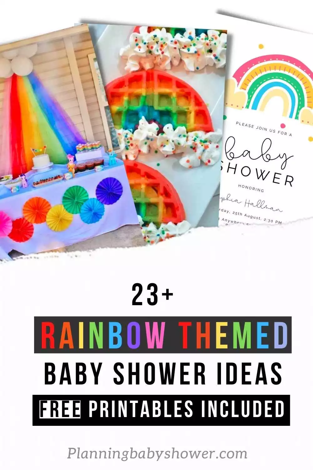 23+ Rainbow Themed Baby Shower Ideas (With Free Invitation)