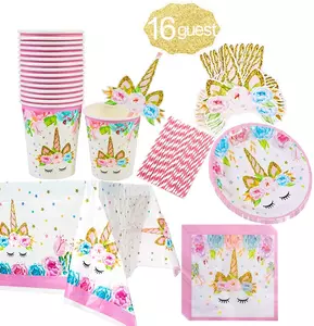 Unicorn themed baby shower ideas