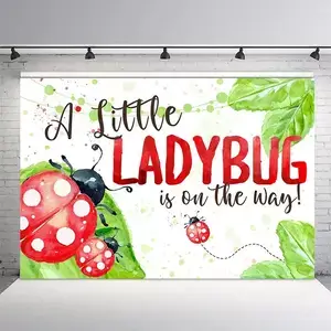 Ladybug themed baby shower ideas
