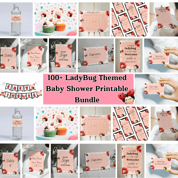 26+ Cute Ladybug Themed Baby Shower Ideas 2025