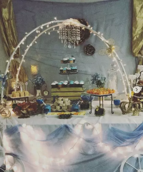 Cinderella themed baby shower