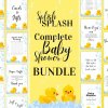 100+ Rubber Duck Baby Shower Printable Bundle - Planning baby shower