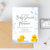 100+ Rubber Duck Baby Shower Printable Bundle - Planning baby shower