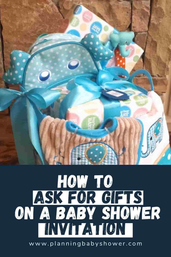 15 Ideas on How to ask for gifts on a baby shower invitation