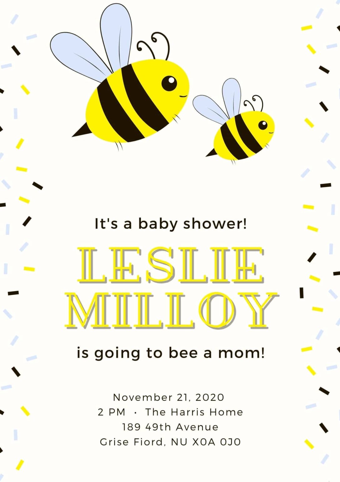 33+ Unique Bee Themed Baby Shower Ideas (Free Printable included)