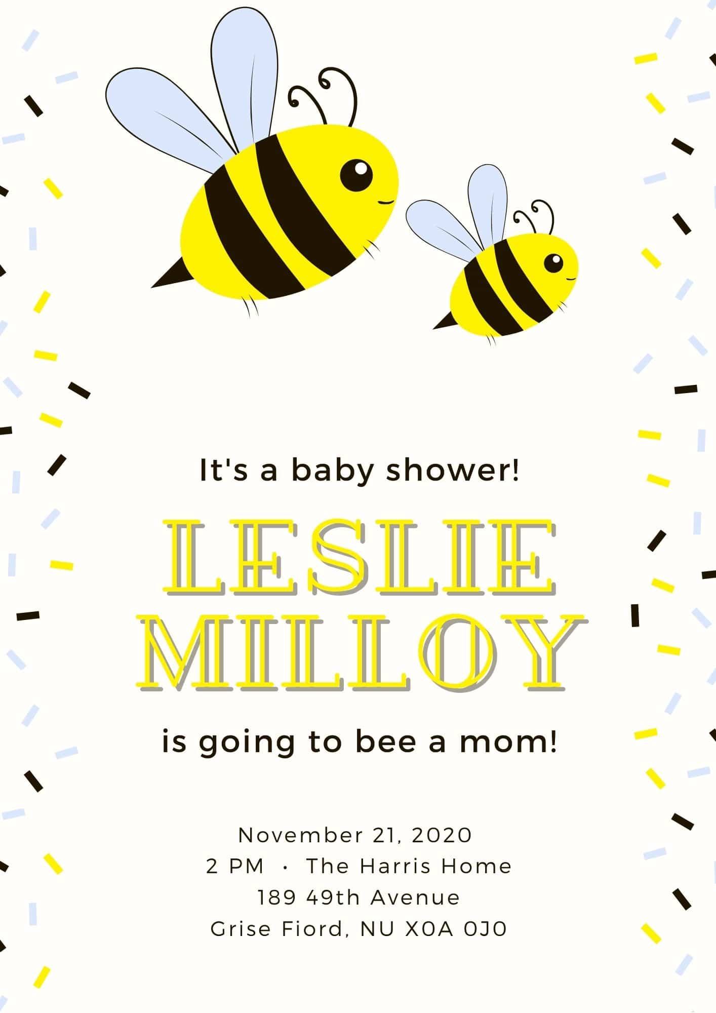 33+ Unique Bee Themed Baby Shower Ideas (Free Printable included)