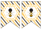 33+ Unique Bee Themed Baby Shower Ideas (Free Printable included)