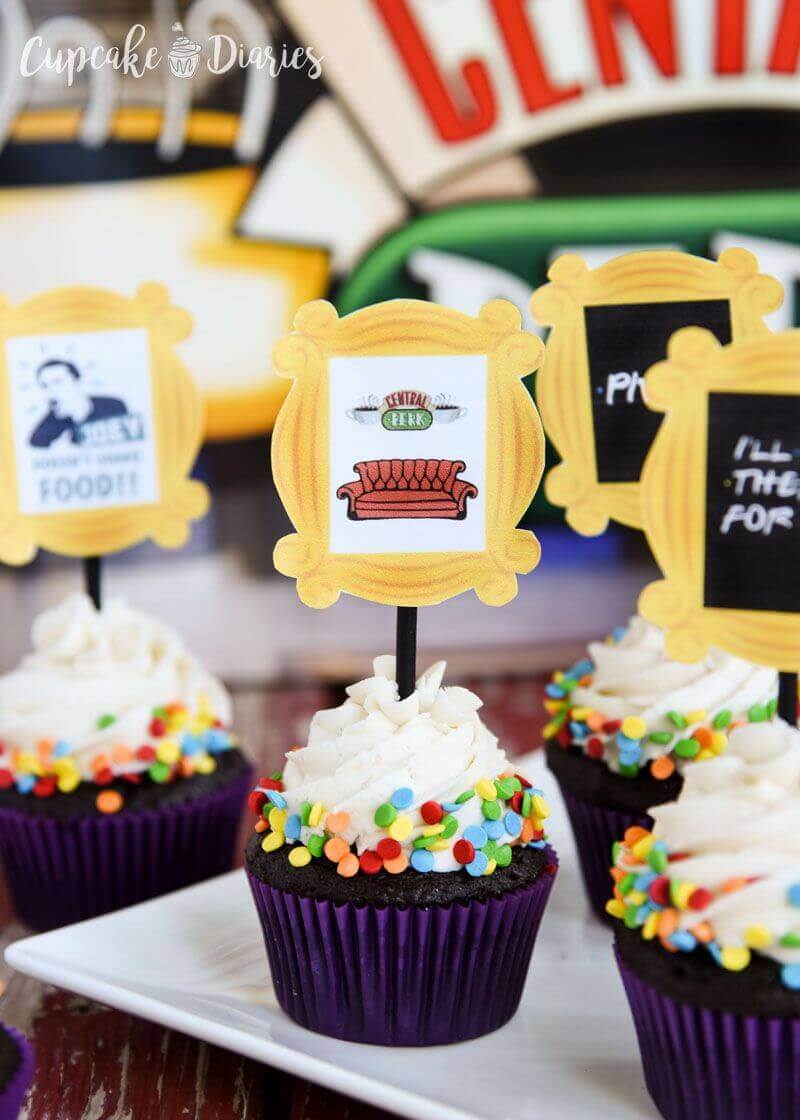 15+ Aweinspiring Friends themed baby shower Ideas (free printables