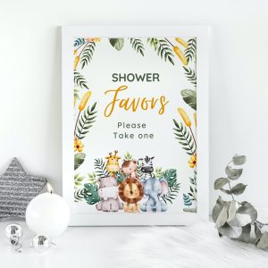 Favor Sign for koala baby shower