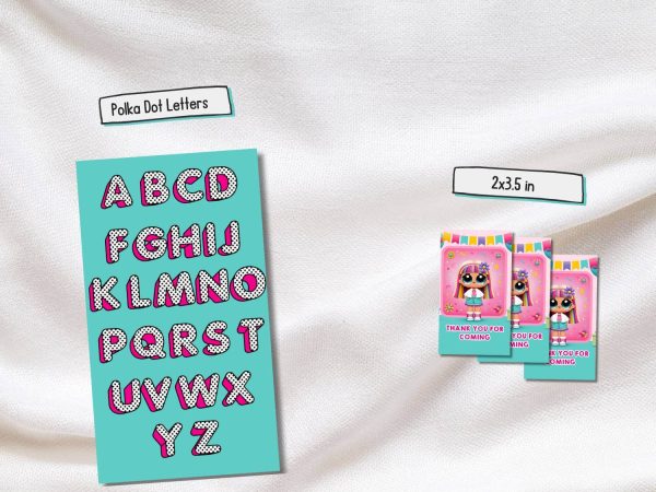 Dolls Invitation Editable template, lolDoll invitation, Pink Doll ...